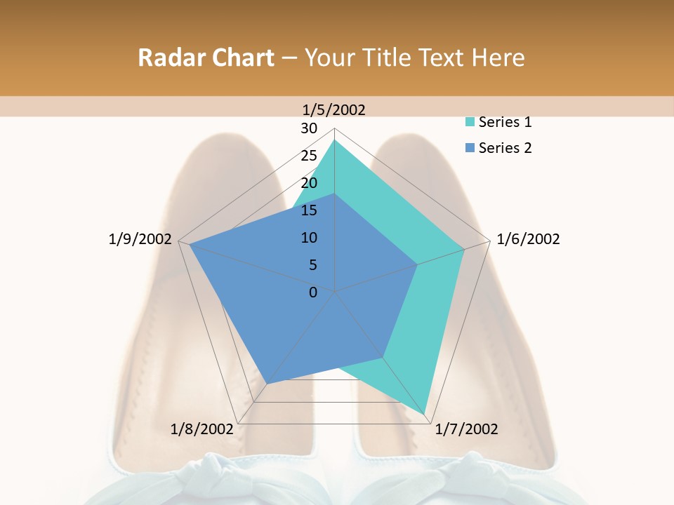 Togetherness White Slippers PowerPoint Template