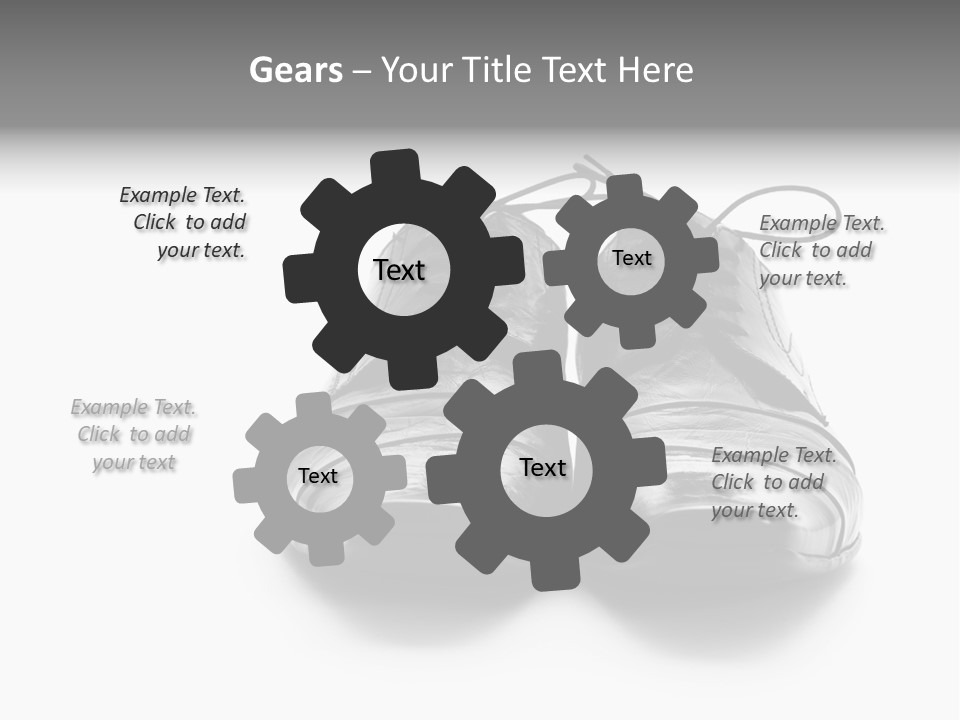 Leather Togetherness Background PowerPoint Template