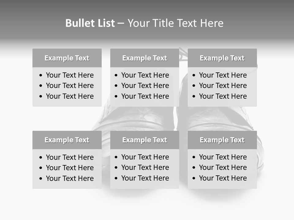 Leather Togetherness Background PowerPoint Template