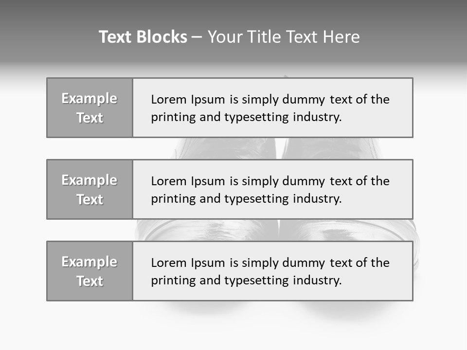 Leather Togetherness Background PowerPoint Template