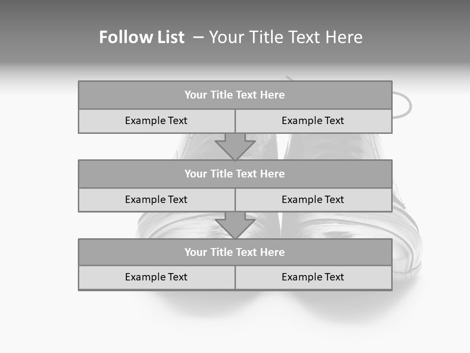 Leather Togetherness Background PowerPoint Template