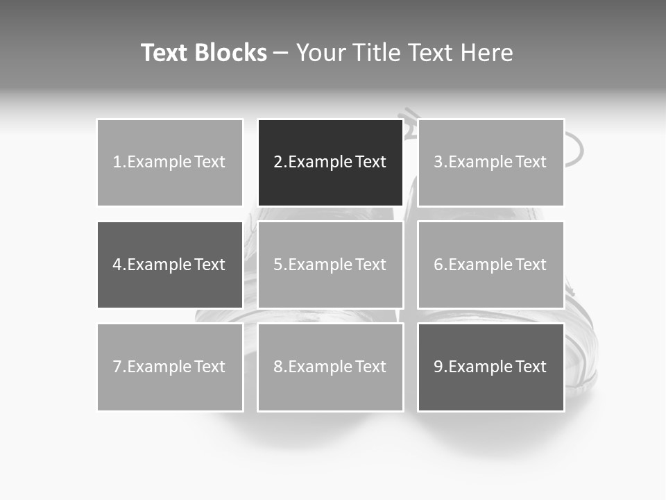 Leather Togetherness Background PowerPoint Template