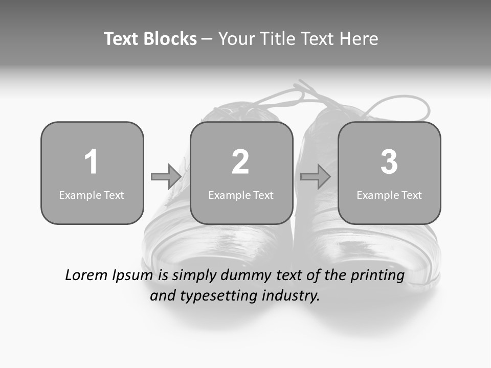 Leather Togetherness Background PowerPoint Template