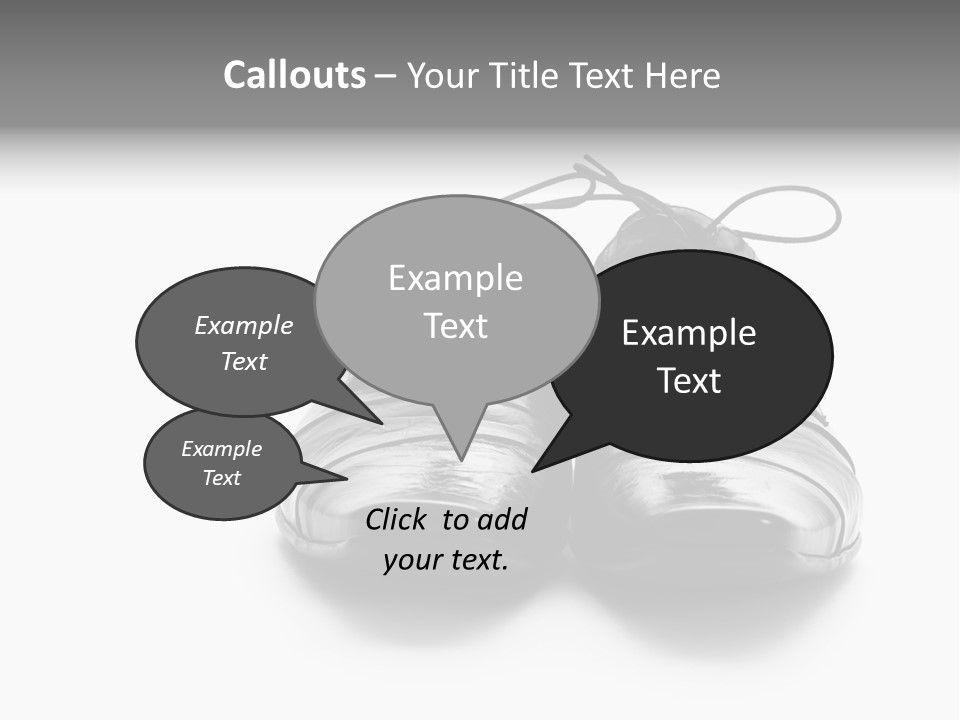 Leather Togetherness Background PowerPoint Template