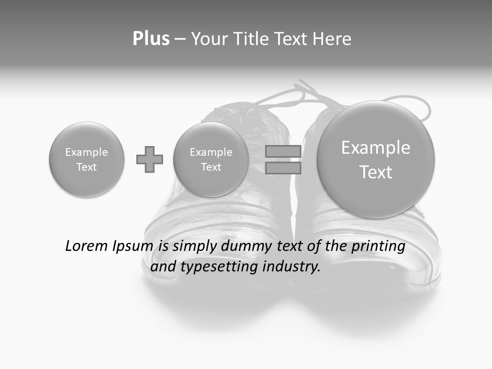 Leather Togetherness Background PowerPoint Template