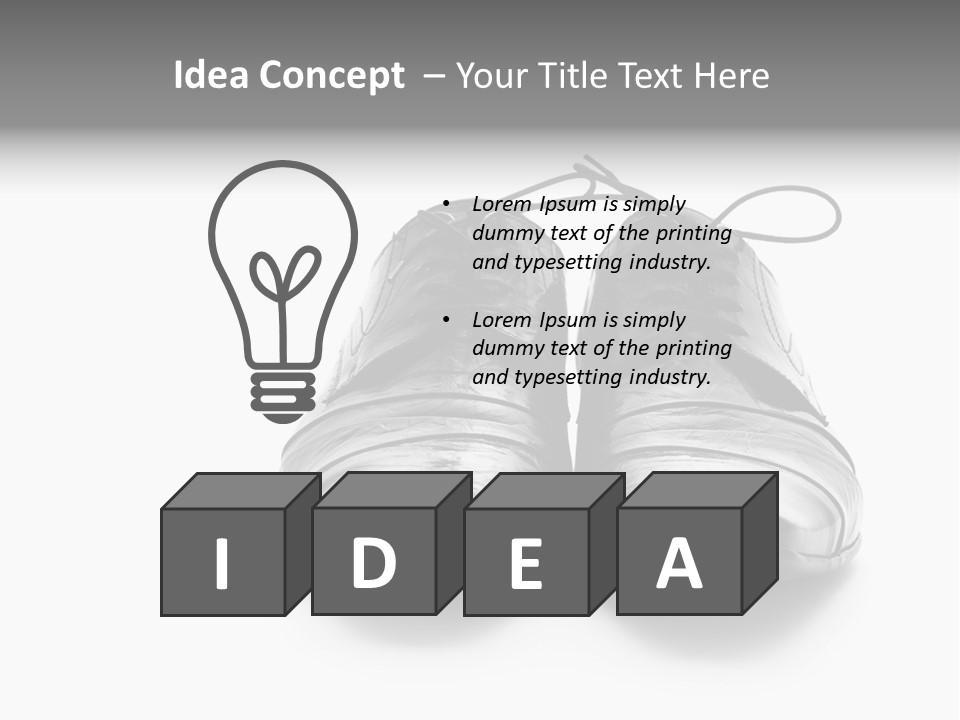 Leather Togetherness Background PowerPoint Template