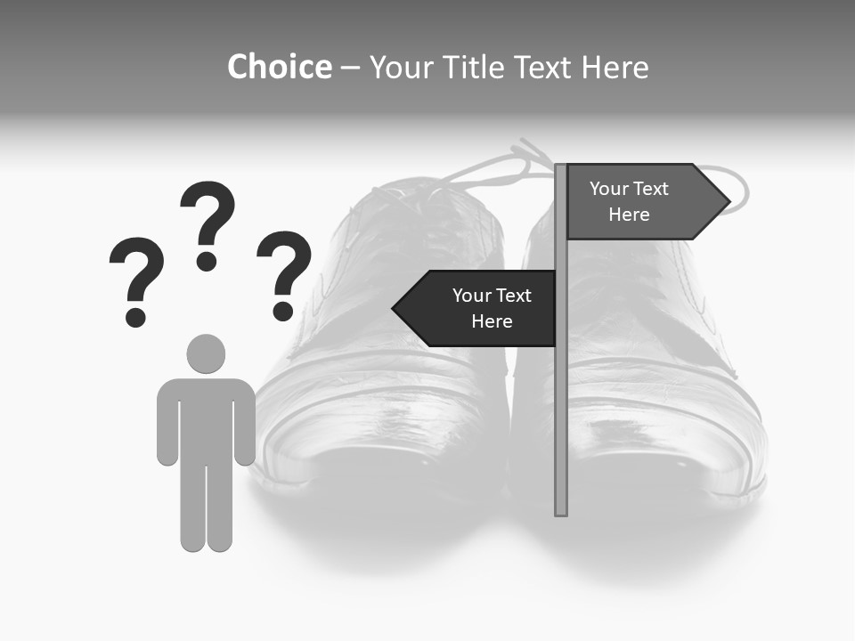 Leather Togetherness Background PowerPoint Template