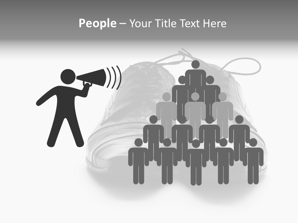 Leather Togetherness Background PowerPoint Template