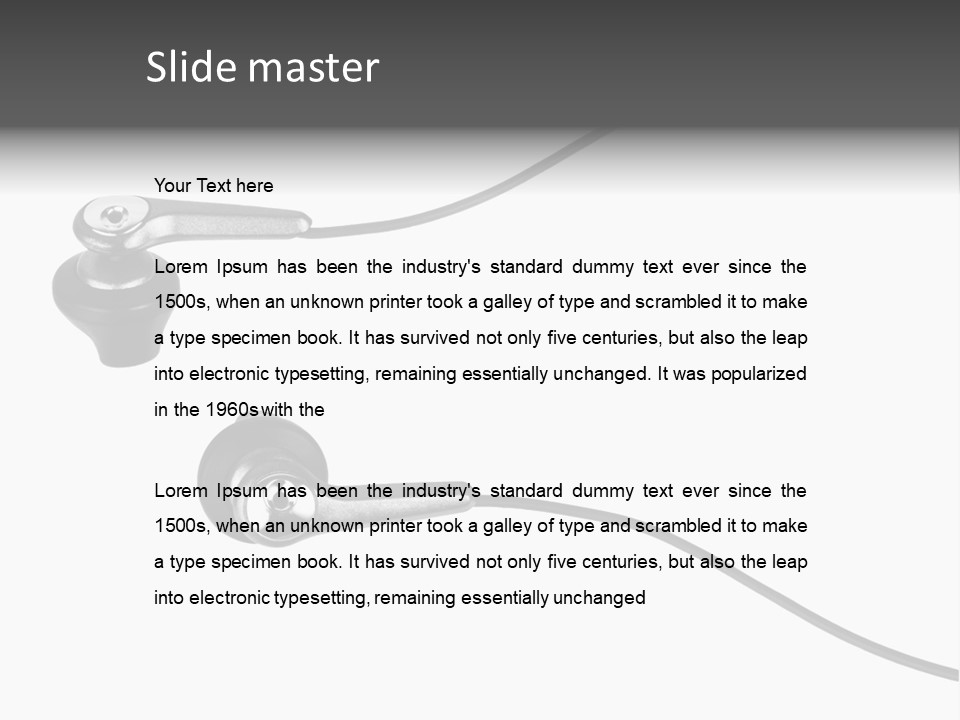 Young Dachshund Doggy PowerPoint Template