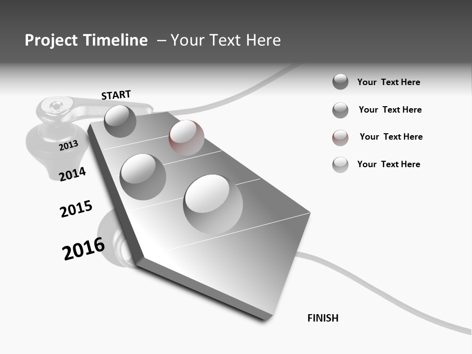 Young Dachshund Doggy PowerPoint Template