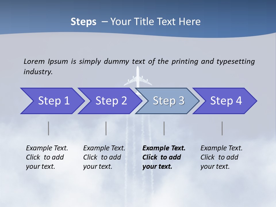 Trail Vapor Jumbo PowerPoint Template