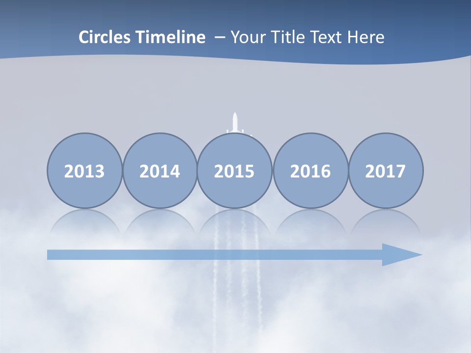 Trail Vapor Jumbo PowerPoint Template