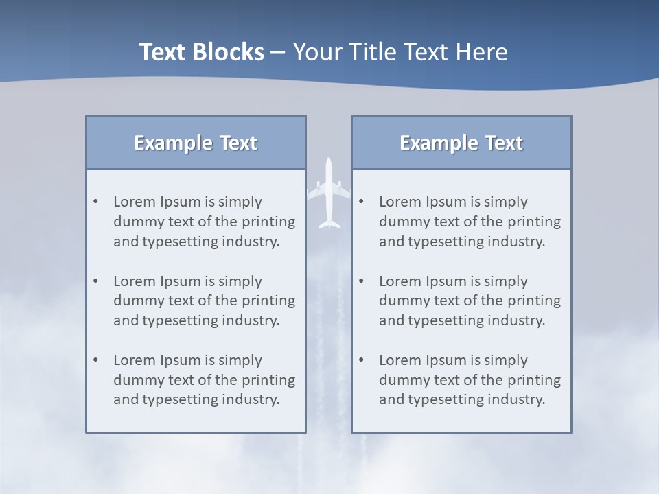 Trail Vapor Jumbo PowerPoint Template