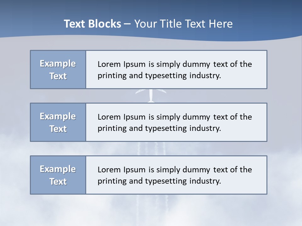 Trail Vapor Jumbo PowerPoint Template