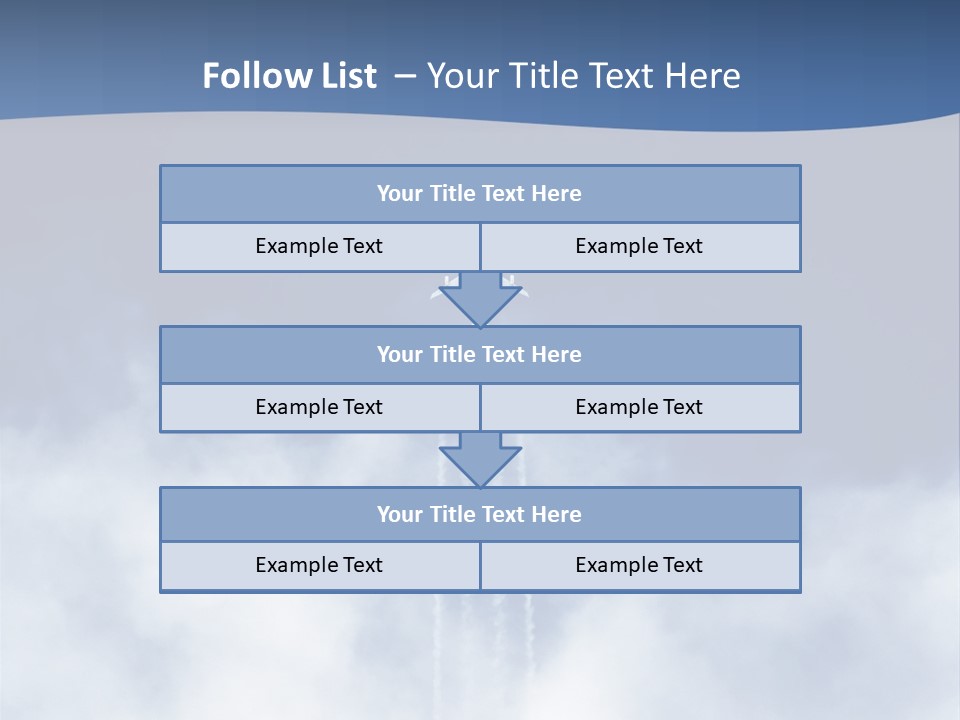 Trail Vapor Jumbo PowerPoint Template