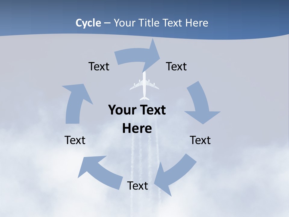Trail Vapor Jumbo PowerPoint Template