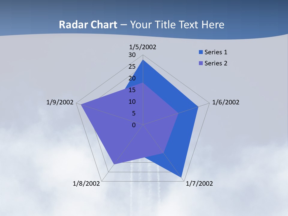 Trail Vapor Jumbo PowerPoint Template