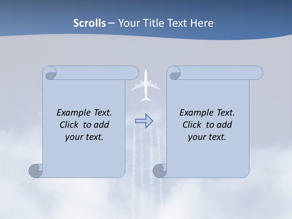 Trail Vapor Jumbo PowerPoint Template