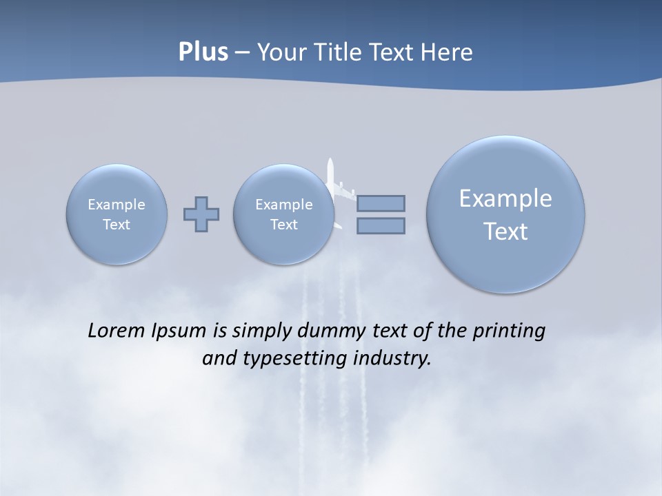 Trail Vapor Jumbo PowerPoint Template