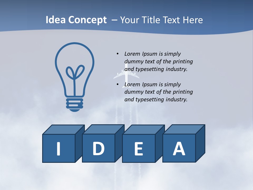 Trail Vapor Jumbo PowerPoint Template