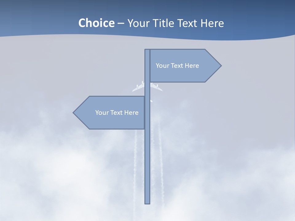 Trail Vapor Jumbo PowerPoint Template