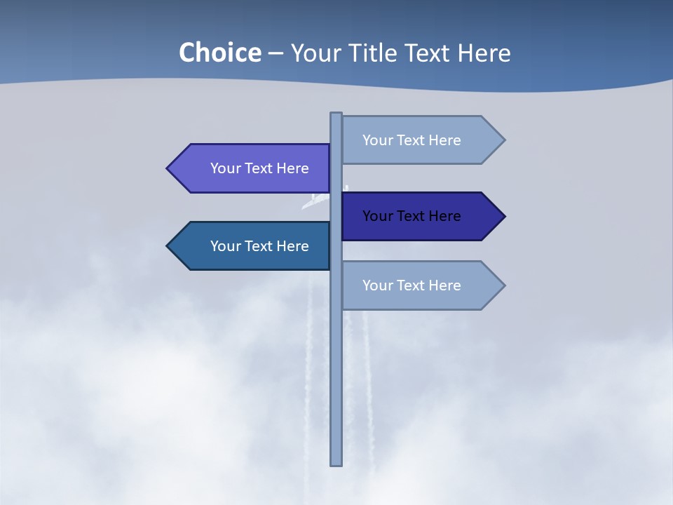 Trail Vapor Jumbo PowerPoint Template