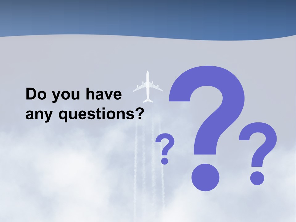 Trail Vapor Jumbo PowerPoint Template