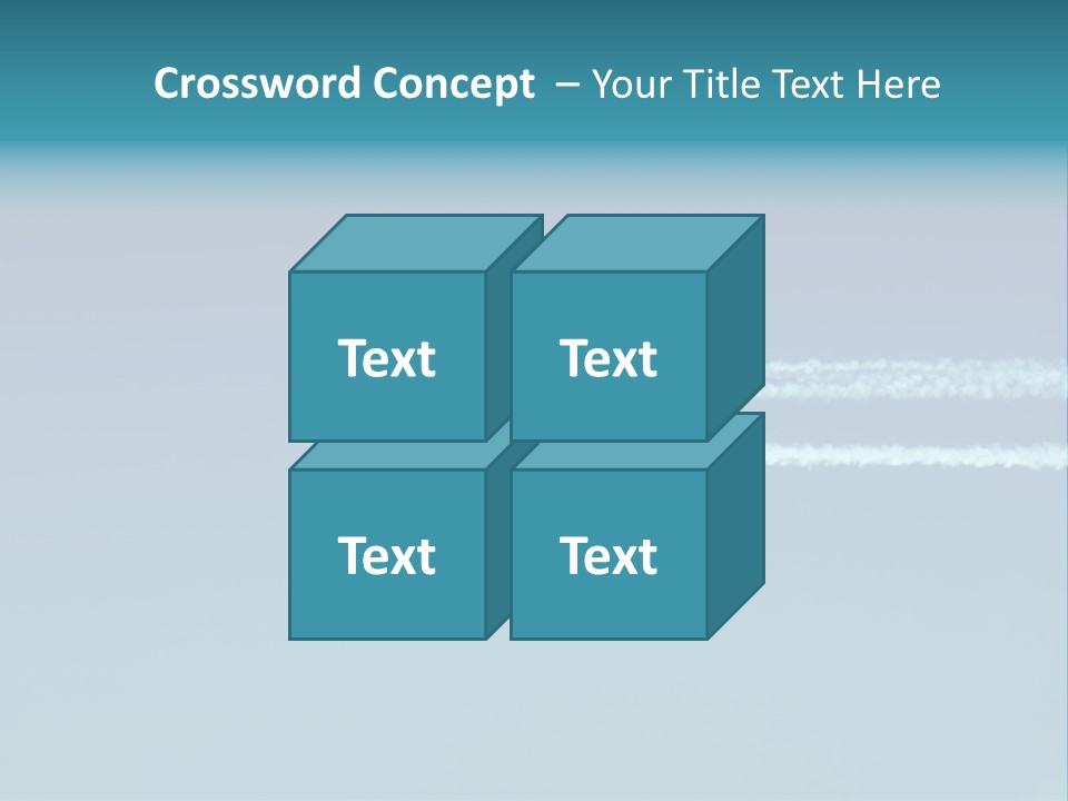 Clear Trail Fast PowerPoint Template