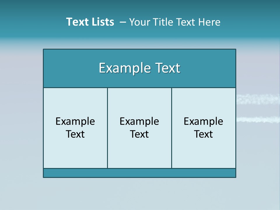Clear Trail Fast PowerPoint Template