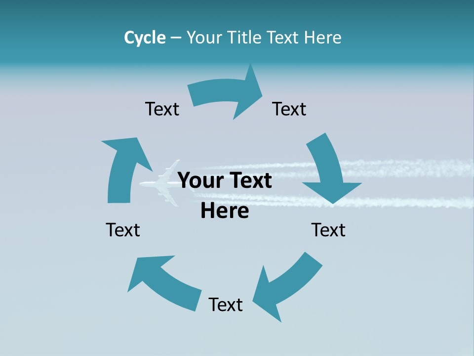 Clear Trail Fast PowerPoint Template