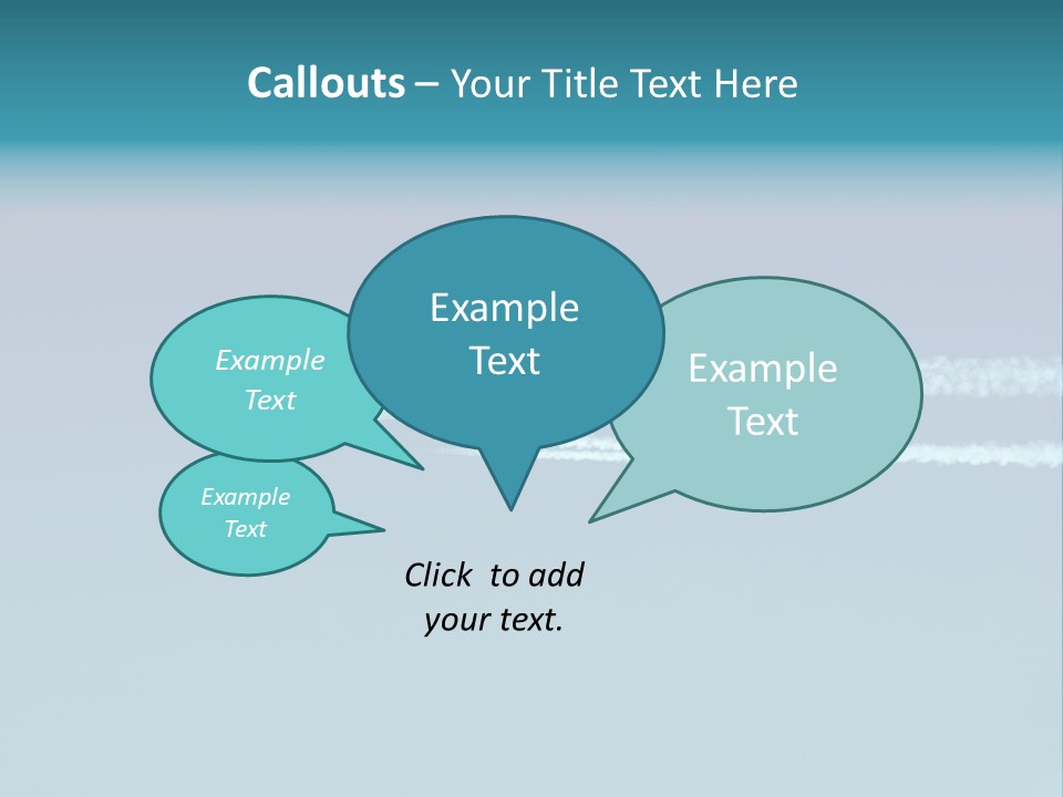 Clear Trail Fast PowerPoint Template