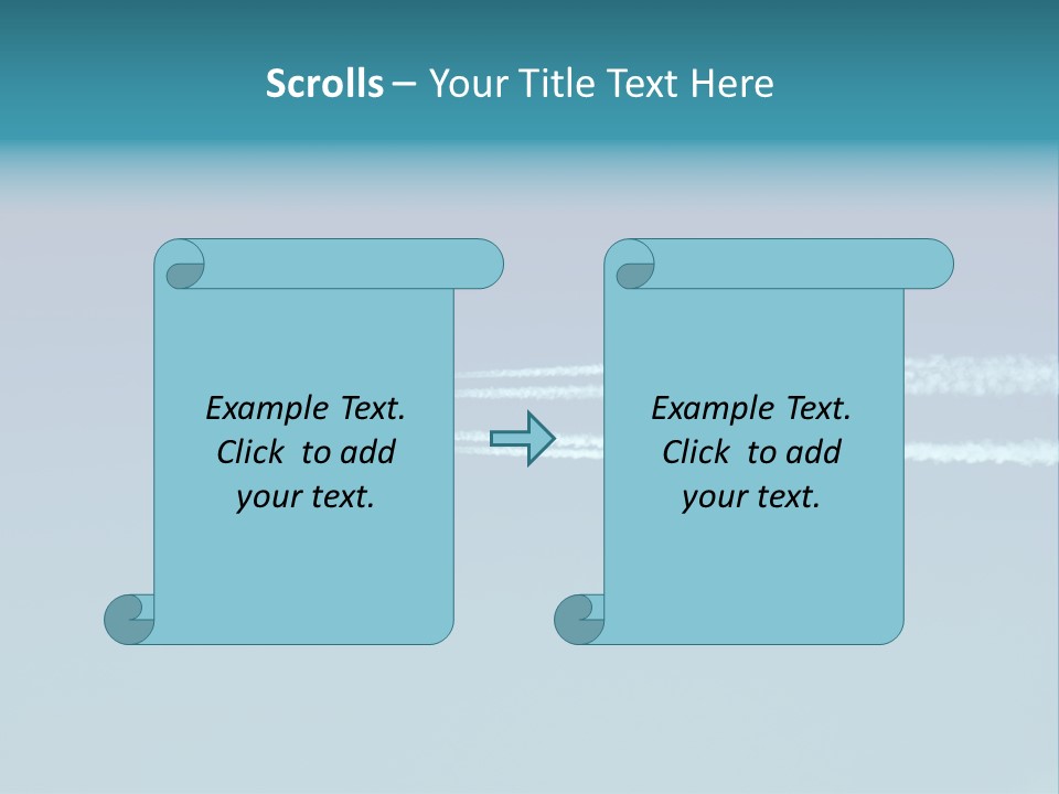Clear Trail Fast PowerPoint Template