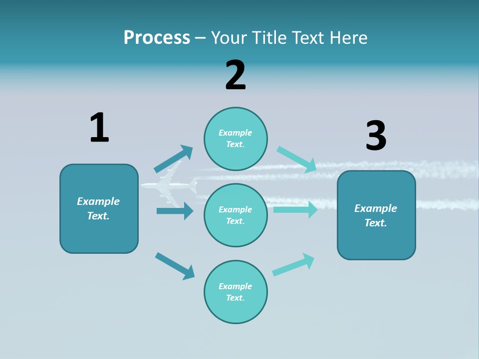 Clear Trail Fast PowerPoint Template