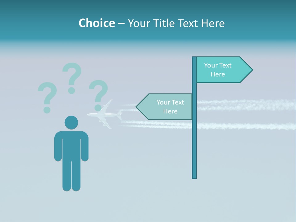 Clear Trail Fast PowerPoint Template