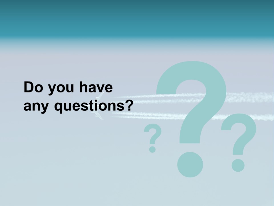 Clear Trail Fast PowerPoint Template