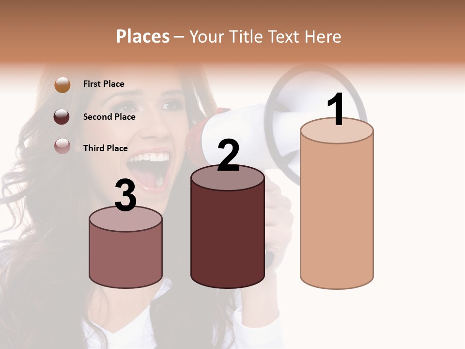Beautiful Isolated Announce PowerPoint Template