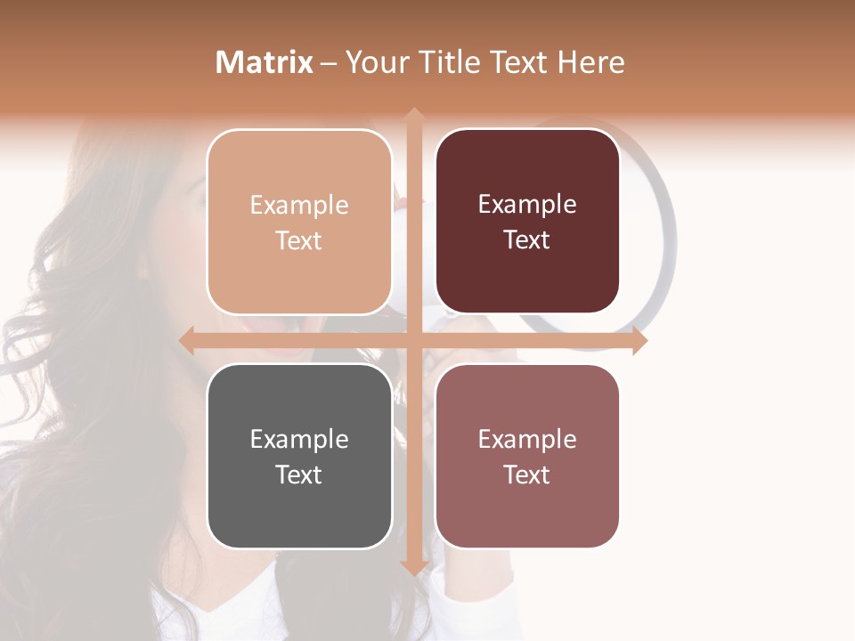 Beautiful Isolated Announce PowerPoint Template