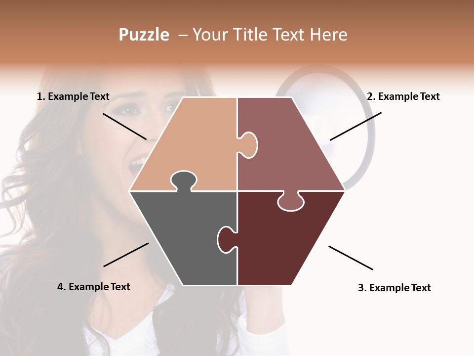 Beautiful Isolated Announce PowerPoint Template