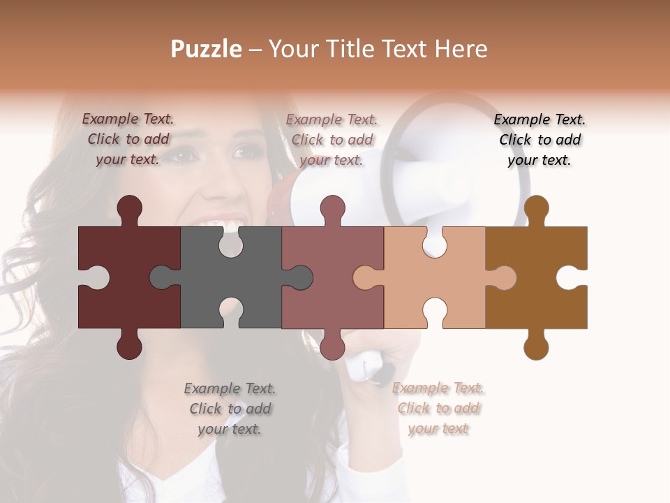 Beautiful Isolated Announce PowerPoint Template