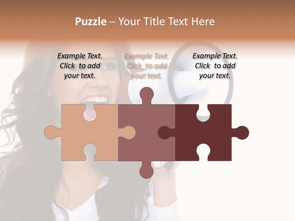Beautiful Isolated Announce PowerPoint Template