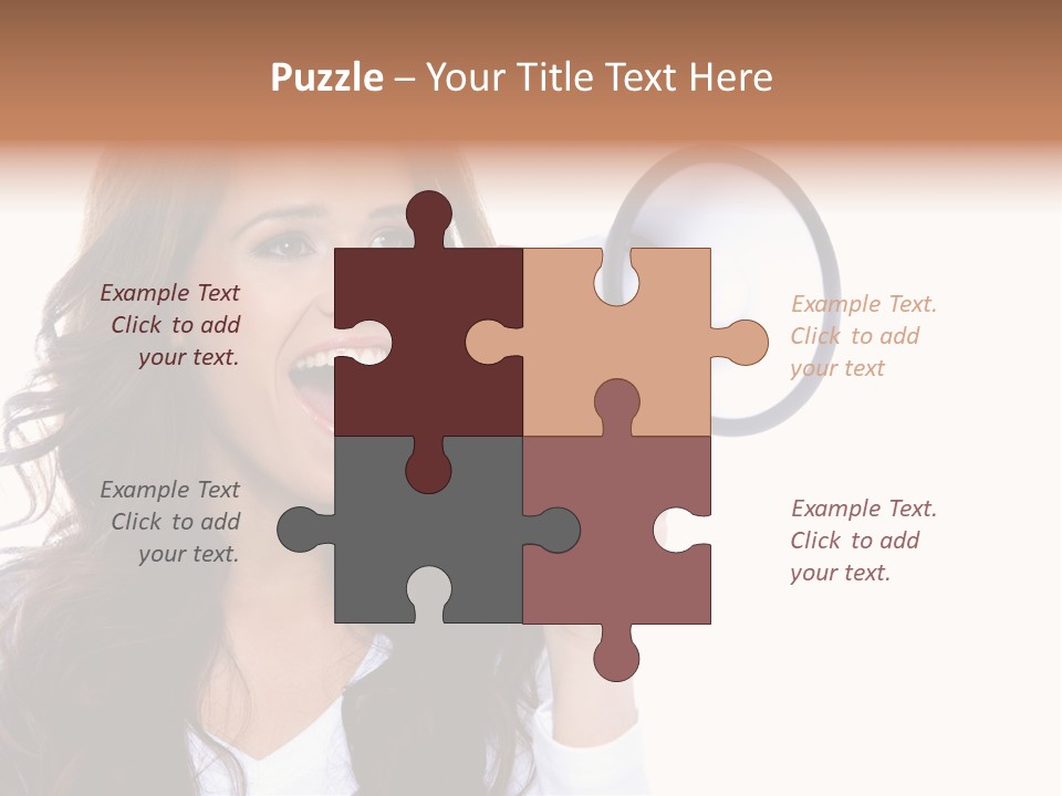 Beautiful Isolated Announce PowerPoint Template