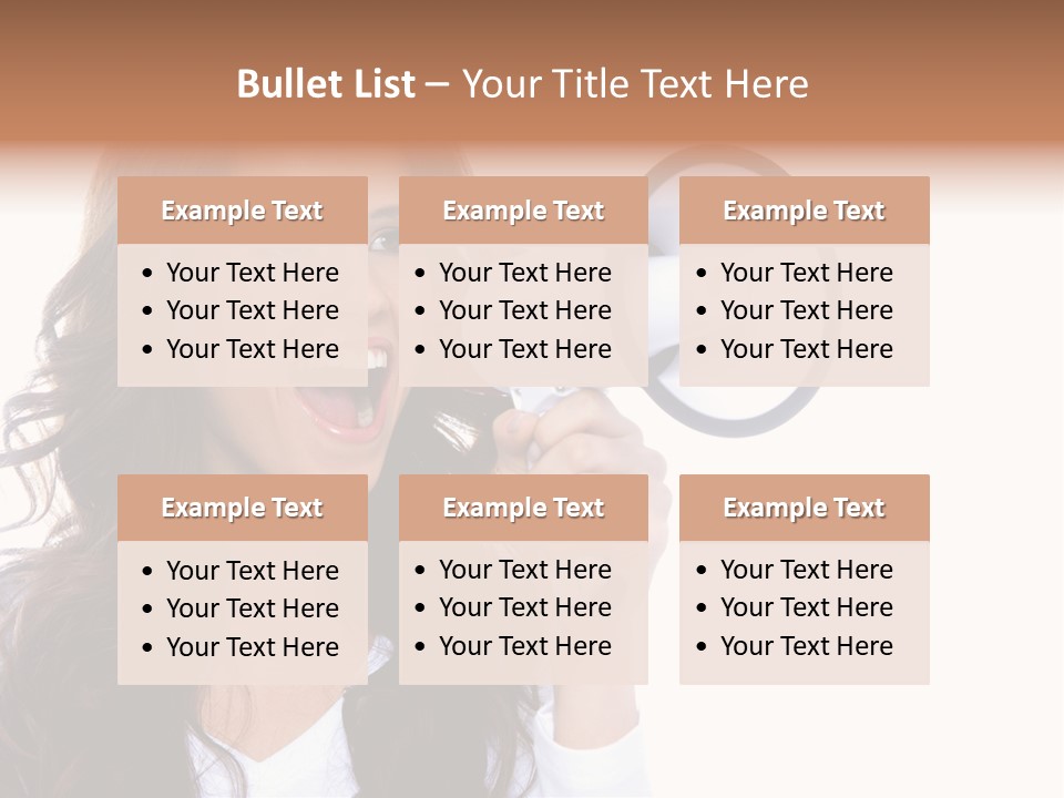 Beautiful Isolated Announce PowerPoint Template