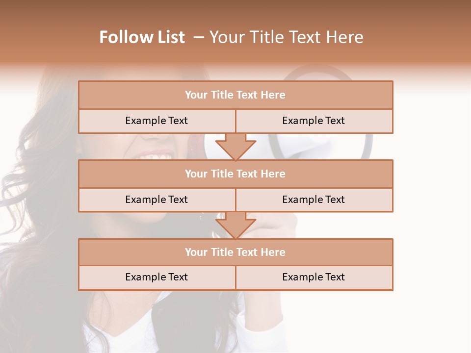 Beautiful Isolated Announce PowerPoint Template