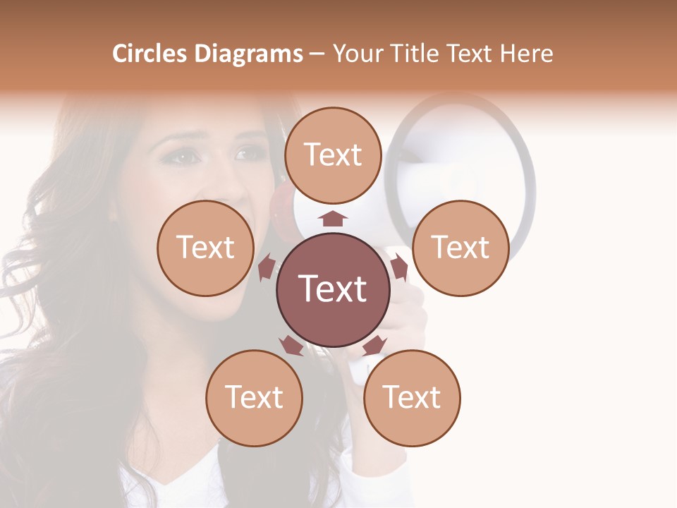 Beautiful Isolated Announce PowerPoint Template