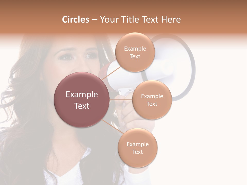 Beautiful Isolated Announce PowerPoint Template