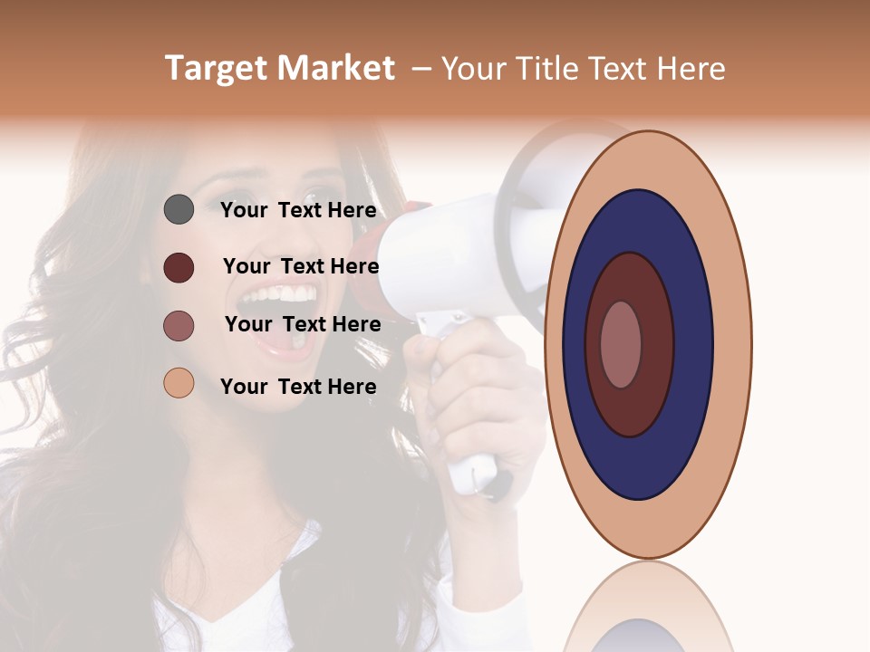 Beautiful Isolated Announce PowerPoint Template