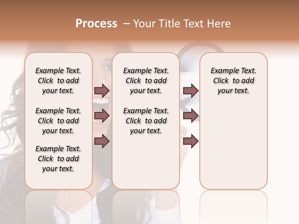 Beautiful Isolated Announce PowerPoint Template