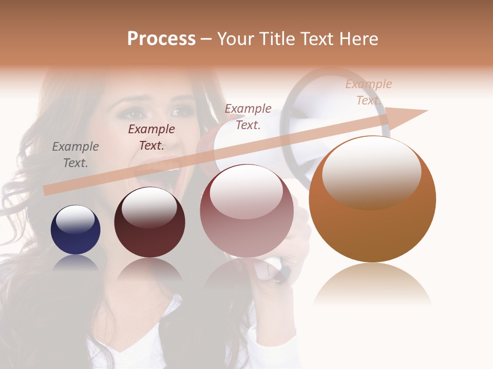 Beautiful Isolated Announce PowerPoint Template