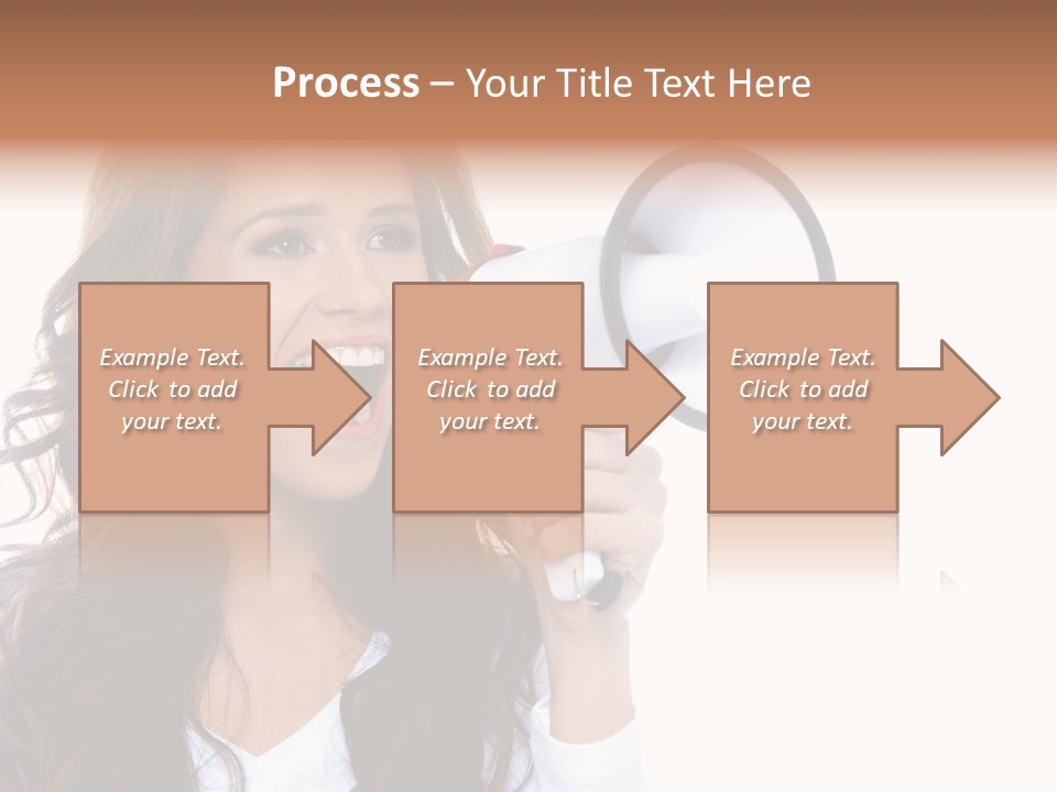 Beautiful Isolated Announce PowerPoint Template