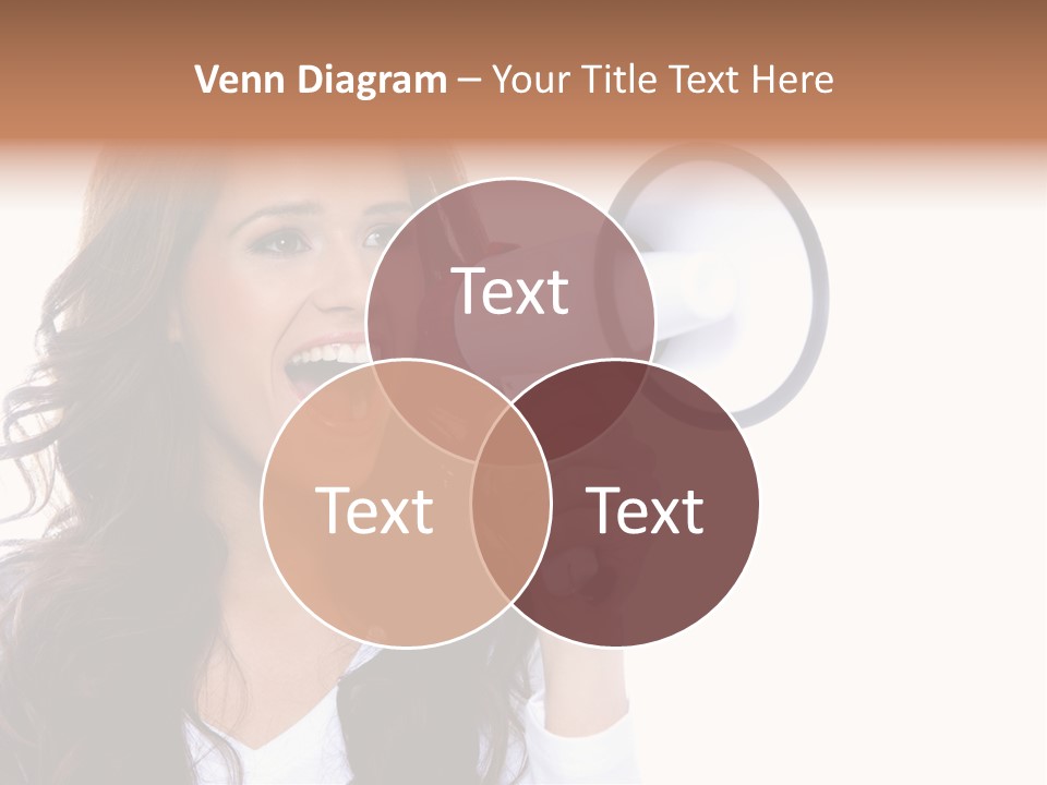 Beautiful Isolated Announce PowerPoint Template